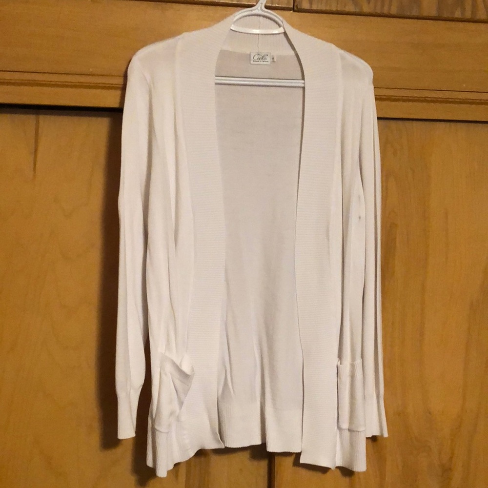 Open front cardigan